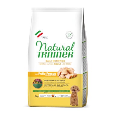 Natural Trainer Adult Small&Toy Pollo pienso para perros