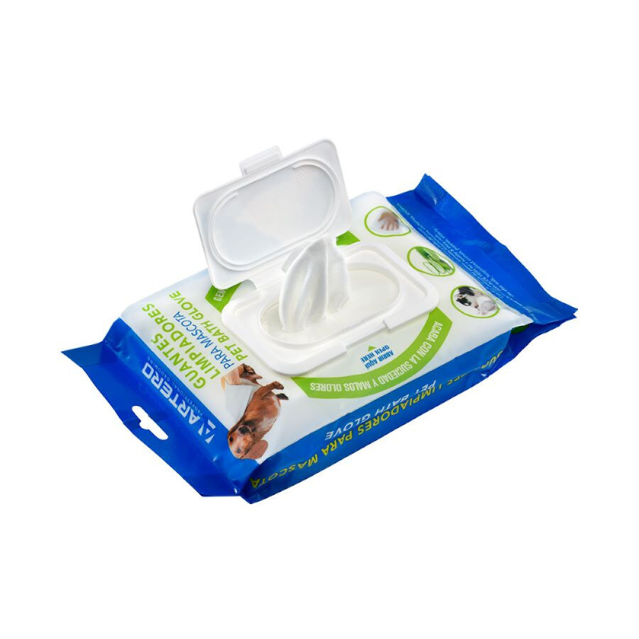 Artero Plis Plas Guantes H&uacute;medos para perros, , large Imagen numero 1