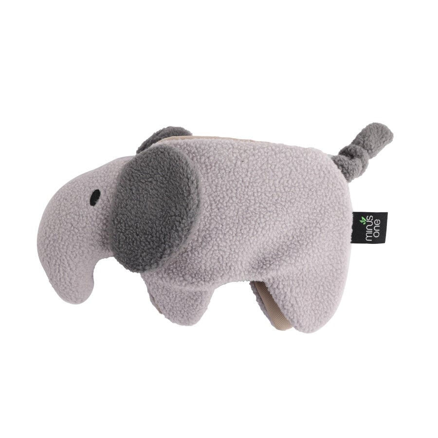 Minus One Folding Elephant peluche de trapo para perros