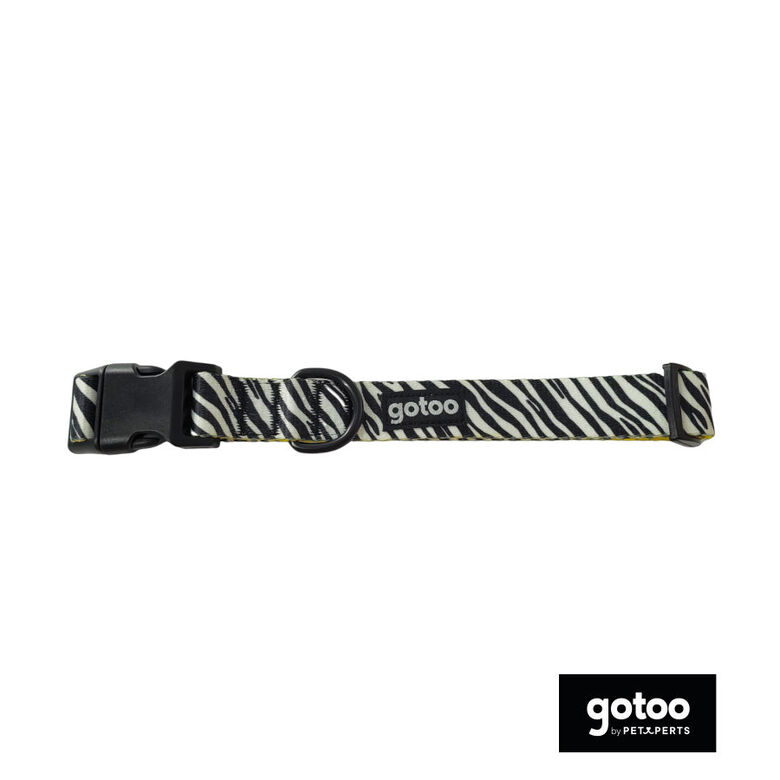 Gotoo Collar estampado zebra para perros thumbnail