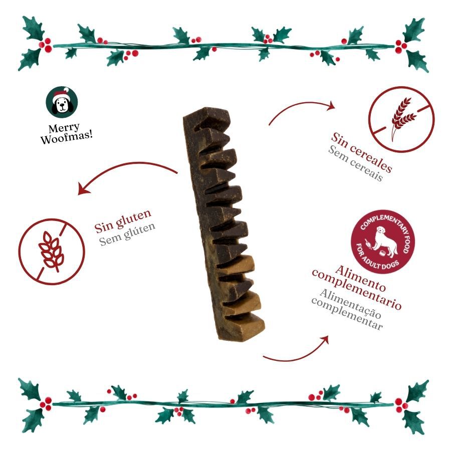 35 g Wonder Christmas Barritas Doglerone Snack para perros, , large Imagen numero 3