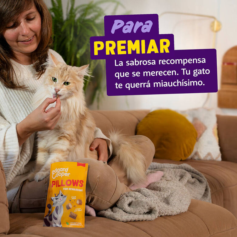 Edgard &amp; Cooper Bocaditos Pillows Pavo para gatos thumbnail