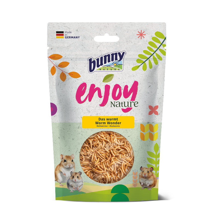 Bunny Enjoy Nature Worm Wonder para conejos enanos y peque&ntilde;os mam&iacute;feros, , large Imagen numero 1