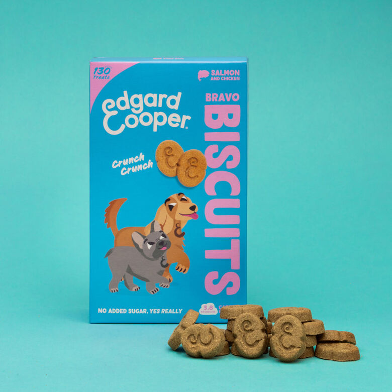 Edgard &amp; Cooper Galletas de Salmón y Pollo para perros thumbnail