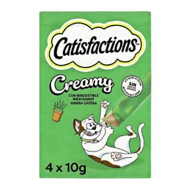 Catisfactions Creamy Hierba Gatera Snack cremoso para gatos