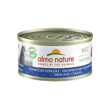 Almo Nature HFC Natural Atún y Almejas lata para gatos 