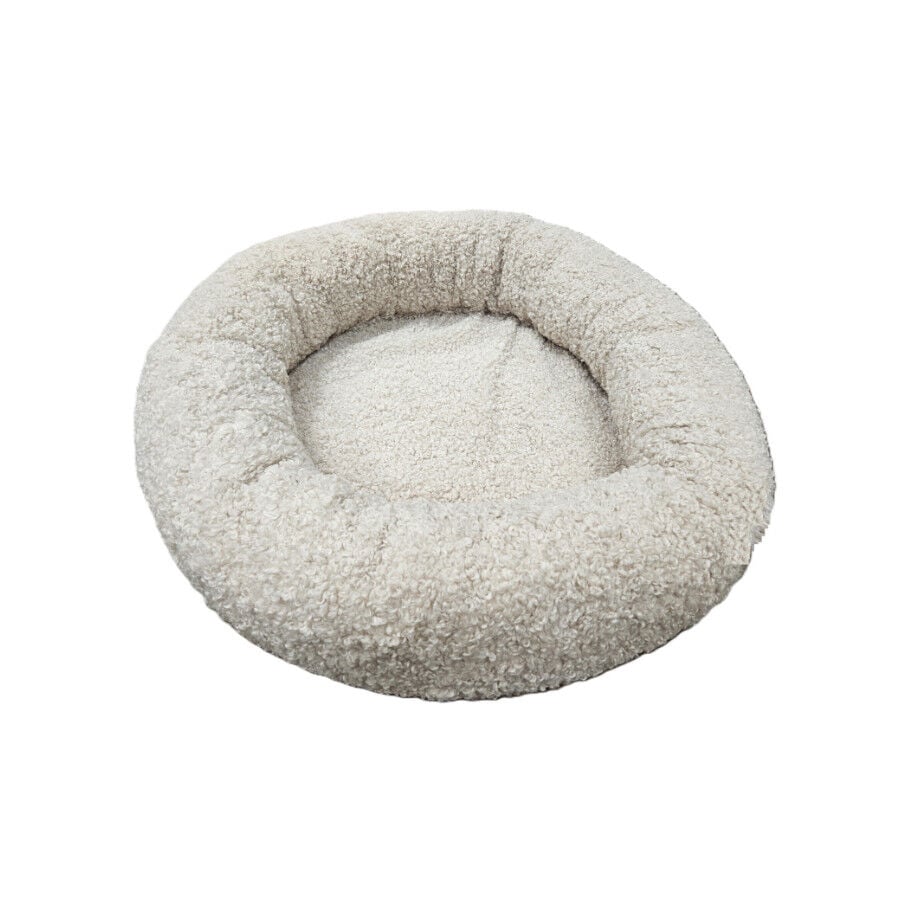 Leeby cama borreguito beige para cachorros, , large Imagen numero 1