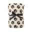 Leeby Manta de Lana con Estampado de Huellas para perros, , large indicador imagen numero 2
