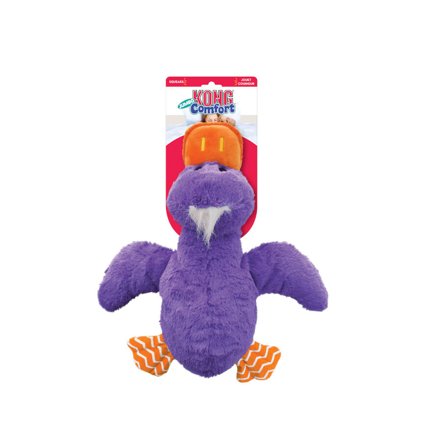 Kong Confort Junior Pato de peluche para perros, , large Imagen numero 3