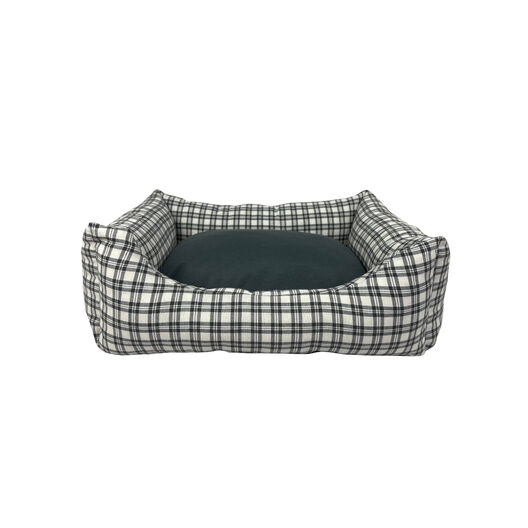 Dogzzz Basic Tartan Cama Azul a cuadros para perros, , large image number null
