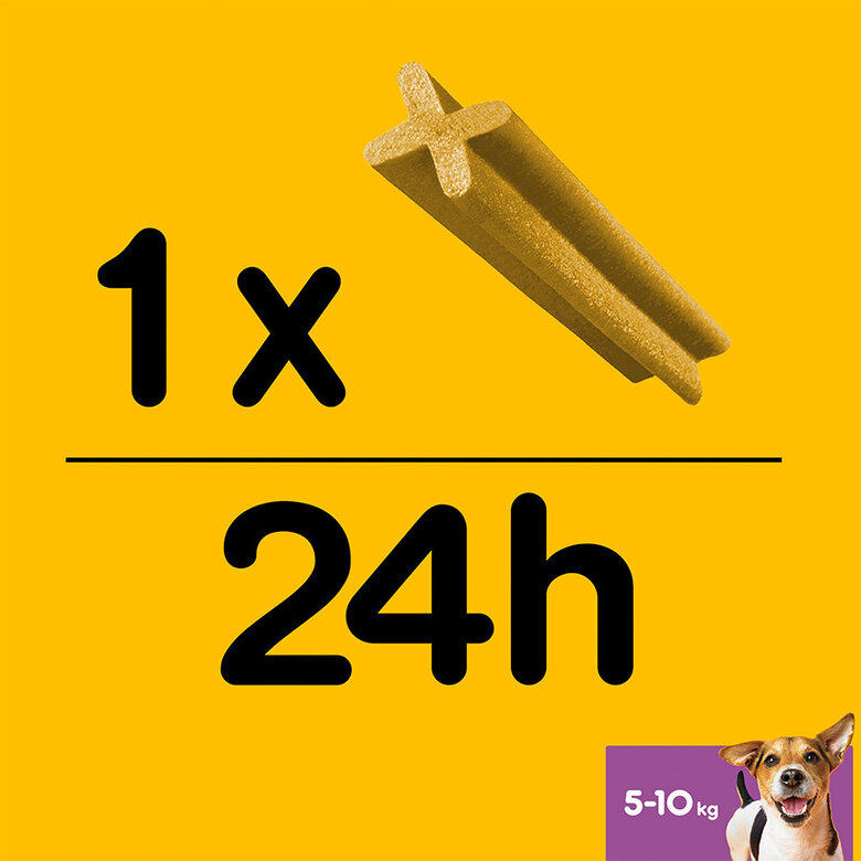 Pedigree Dentastix Snacks Dentales para Perros Pequeños, , large image number null