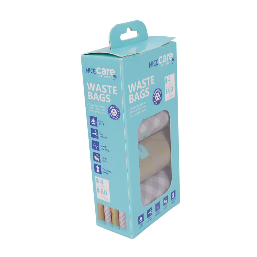 Nice Care Premium Bolsitas Mint Rollos para perros thumbnail