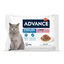 4 sobres x 85 g Advance Adult Sterilized Pavo en salsa sobre para gatos ¡Pack ahorro!, , large indicador imagen numero 1