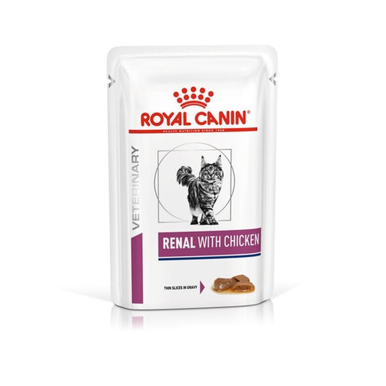 12 sobres x 85 g Royal Canin Renal pollo sobre para gatos,  Imagen numero 1 12 sobres x 85 g Royal Canin Renal pollo sobre para gatos, , large Imagen numero 1