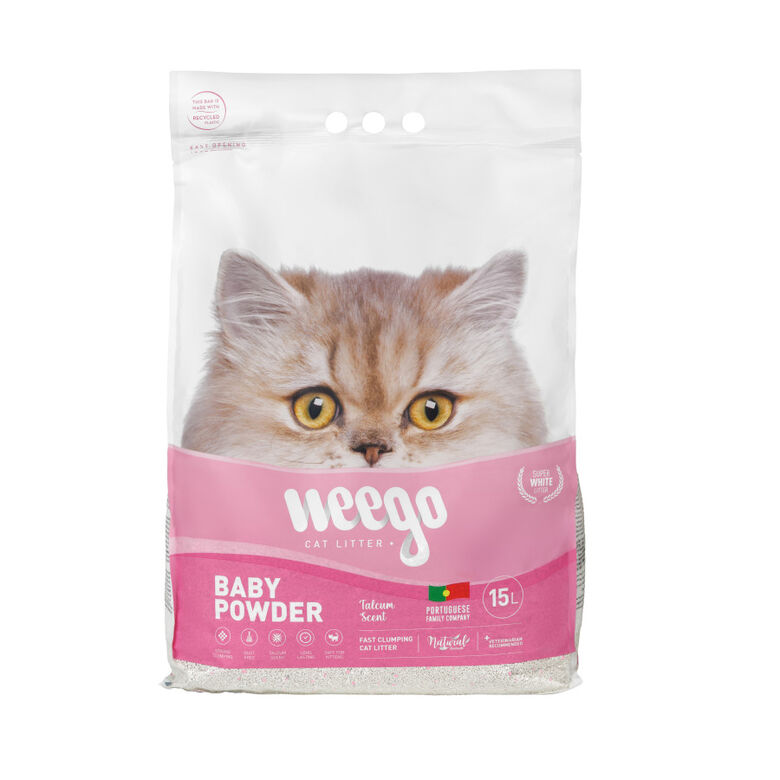 Weego Baby Powder Arena Aglomerante para gatos thumbnail