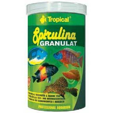 Tropical Spirulina Granulos para peces