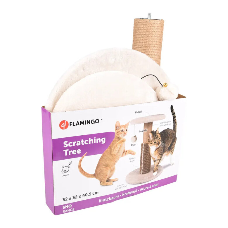 Flamingo Sno Bea Árbol Rascador Crema para gatos,  Imagen numero 3 Flamingo Sno Bea Árbol Rascador Crema para gatos, , large Imagen numero 3