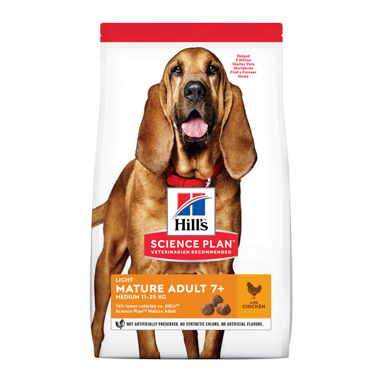Hill's Mature Light pollo 12kg image number null