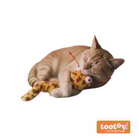 Tootoy! Serpiente de Peluche con Zumbido para gatos