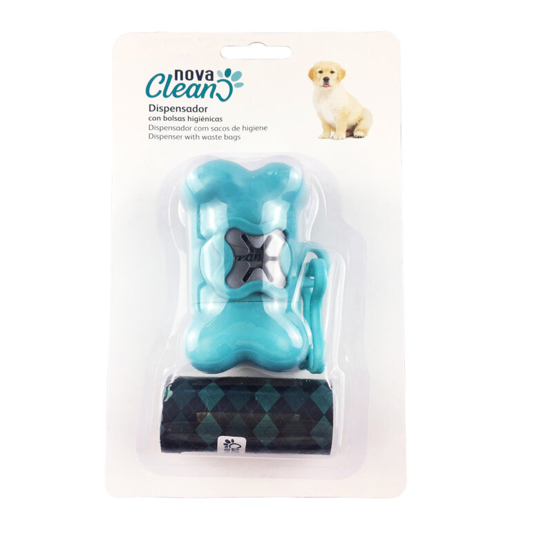 Nova Clean Pack Porta Bolsas Azul + 60 Bolsas Higiénicas para perros,  Imagen numero 2 Nova Clean Pack Porta Bolsas Azul + 60 Bolsas Higiénicas para perros, , large Imagen numero 2