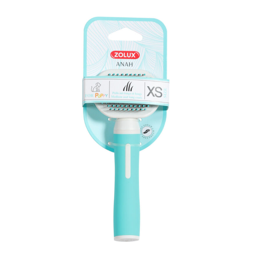 Zolux Anah Slicker Suave carda para cachorros thumbnail