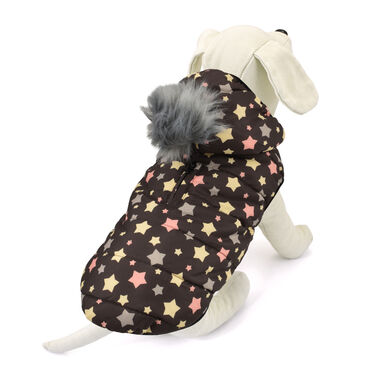 Outech Star Pompon Abrigo con Capucha para perros