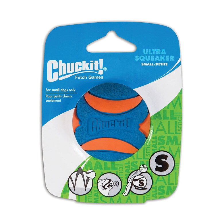 Chuckit! Ultra Squeaker pelota con sonido para perros,  Imagen numero 1 Chuckit! Ultra Squeaker pelota con sonido para perros, , large Imagen numero 1