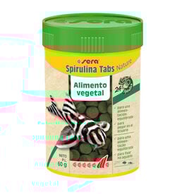 Sera Spirulina Tabs Nature Alimento Vegetal para peces