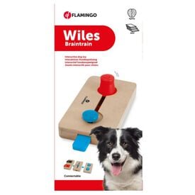 Flamingo Brain Train Wiles Juguete interactivo para perros