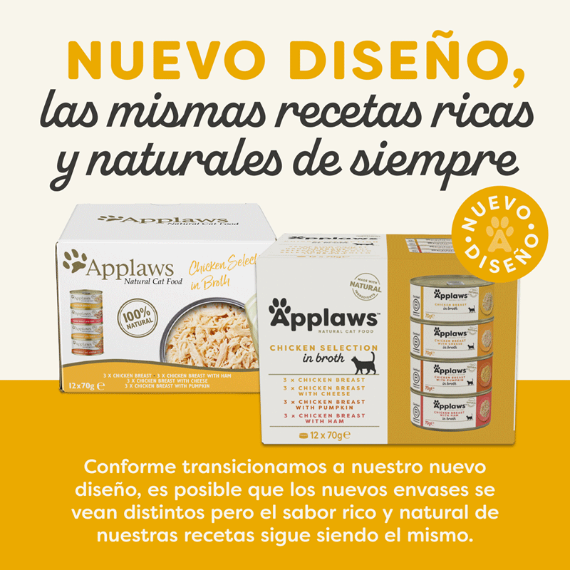 12 latas x 70 g Applaws Chicken Collection Lata para gatos, , large Imagen numero 2