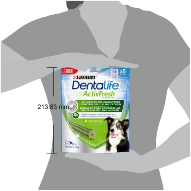 Dentalife Snacks Dentales Medium ActivFresh para perros, , large image number null