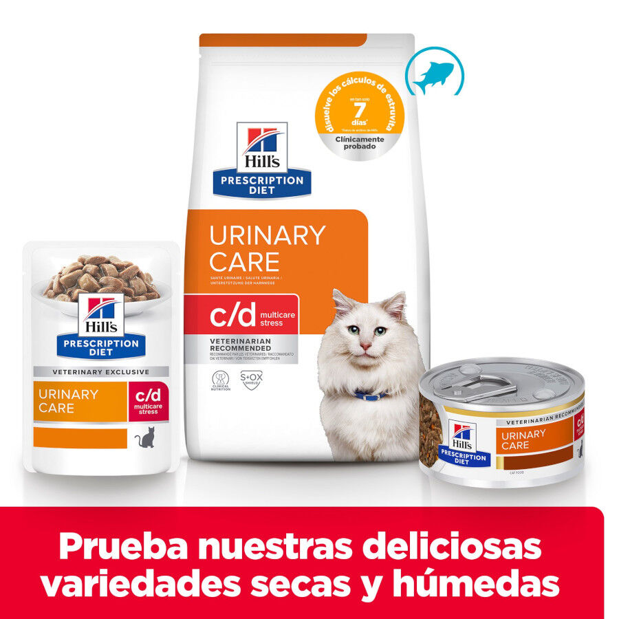 3 kg Hill's Prescription Diet Urinary Care c/d pescado azul pienso para gatos, , large Imagen numero 9