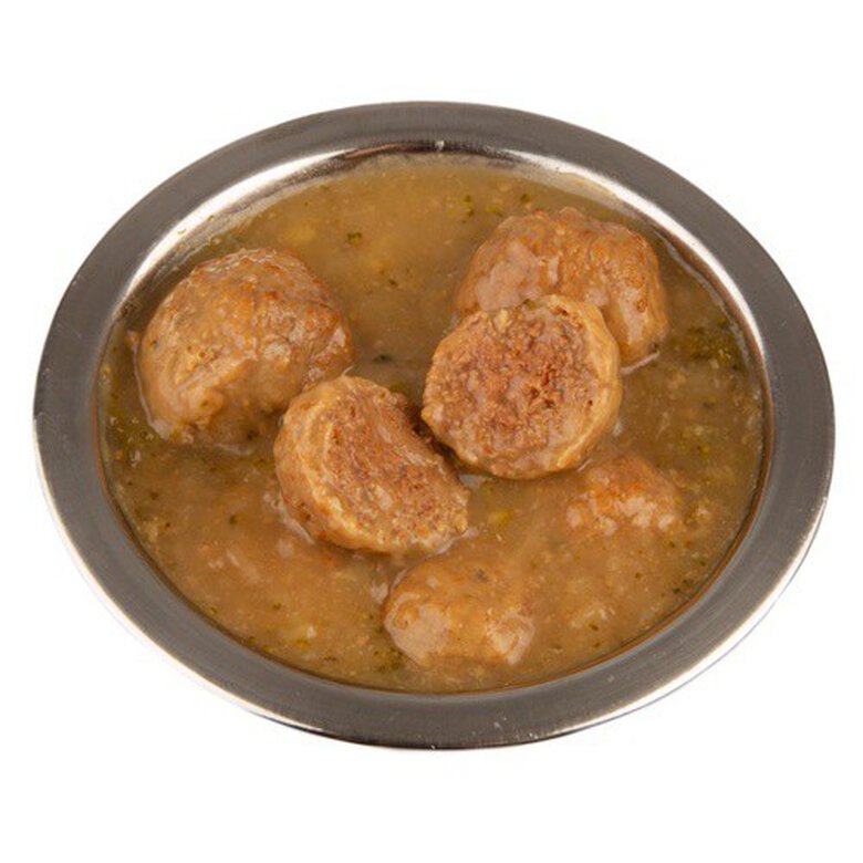 Criadores Albóndigas en salsa para perros de pollo image number null