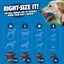 Chuck It! Ultra Squeaker Pelota con Sonido y Rebote para perros – Pack 2, , large indicador imagen numero 6