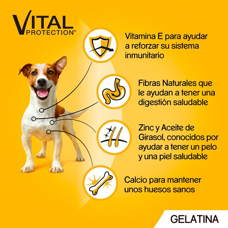 4 sobres x 100 g Pedigree Pollo y Pescado Gelatina en Bolsita para Perros, , large Imagen numero 5