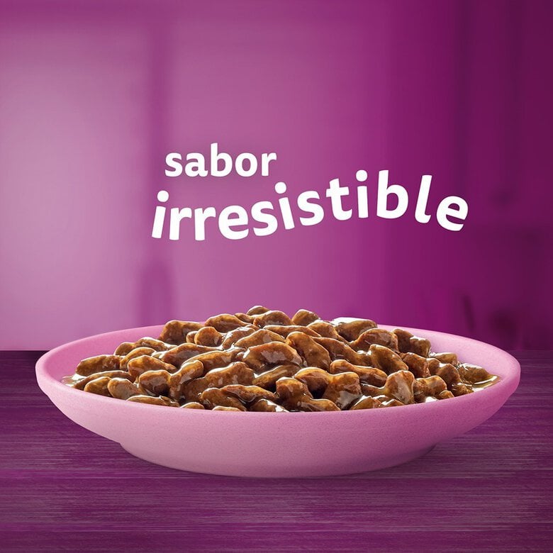 4 sobres x 85 g Whiskas Carnes en Salsa en Bolsita para Gatitos,  Imagen numero 2 4 sobres x 85 g Whiskas Carnes en Salsa en Bolsita para Gatitos, , large Imagen numero 2