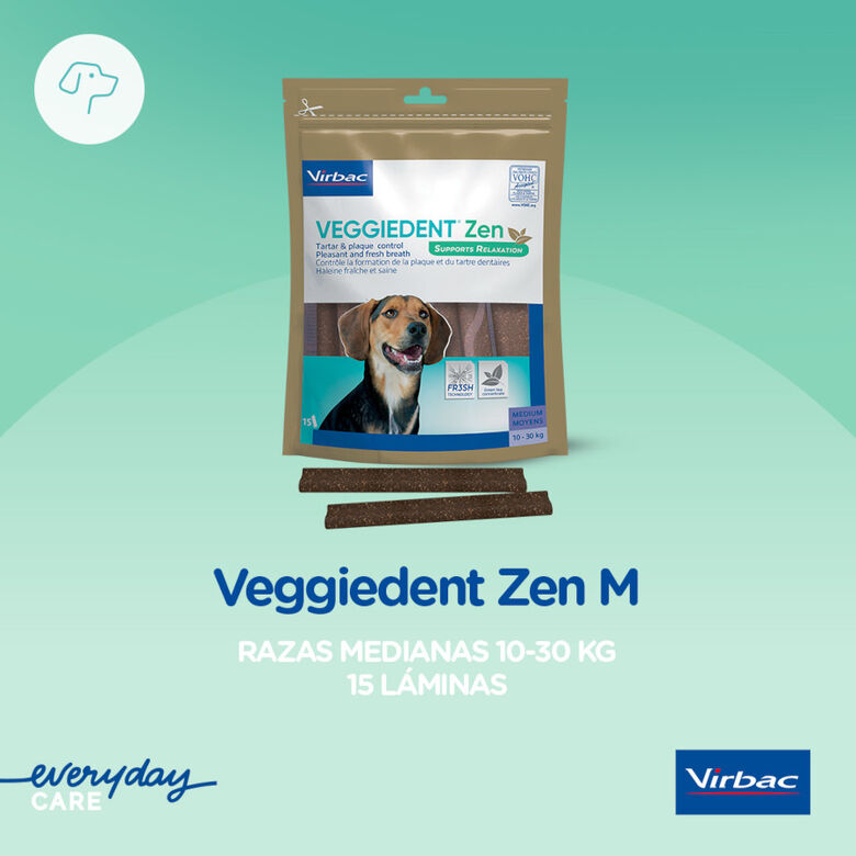 Virbac Láminas Veggiedent Zen M para perros thumbnail