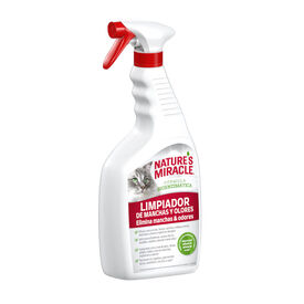 Nature's Miracle Limpiador quita manchas y olores para gatos