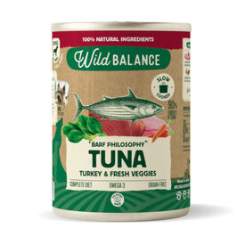 Wild Balance At&uacute;n y Pavo lata para perros