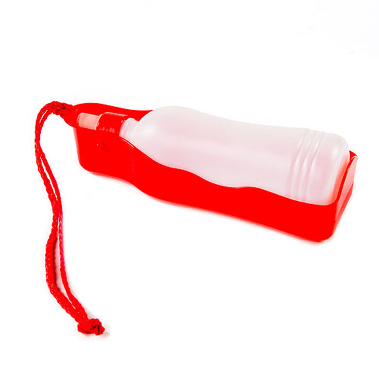 TK-Pet Bebedero Portátil Rojo para perros y gatos,  Imagen numero 1 TK-Pet portátil de color rojo para perros y gatos Imagen numero 1