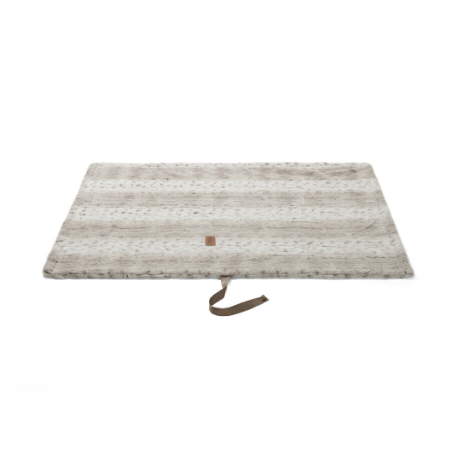 Leeby manta suave leopardo print para perros thumbnail