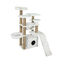 Catshion Pichi Árbol Rascador con Cueva Blanco para gatos, , large indicador imagen numero 3