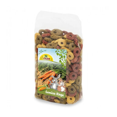JR Farm Anillos de Verduras snack para roedores