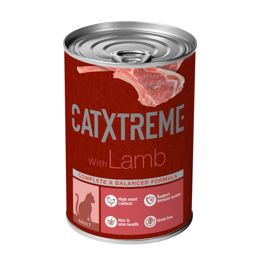 Catxtreme Cordero en paté lata para gatos