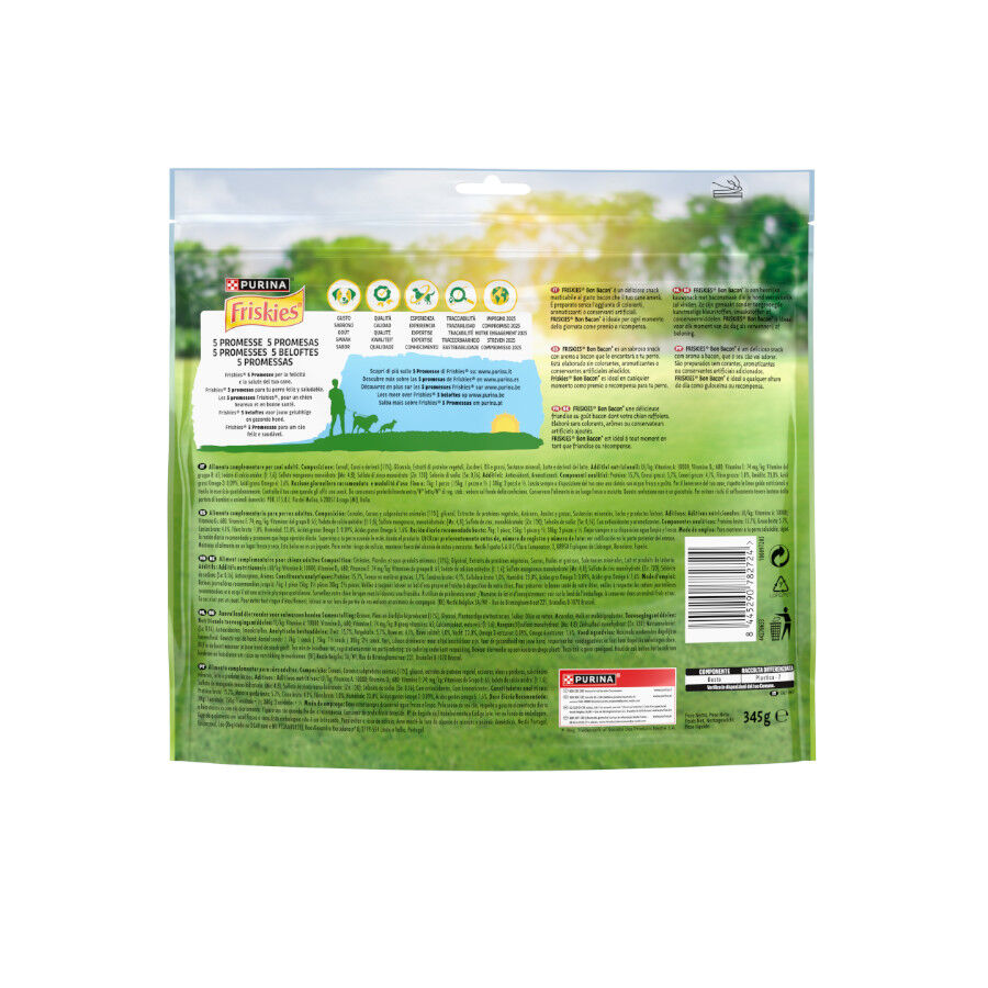 345 g Friskies Bon Bacon para perros, , large Imagen numero 2