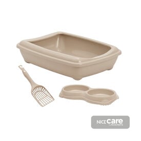 Nice Care Kit Beige para gatos