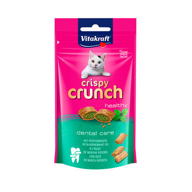 Vitakraft Snacks Dentales Crispy Crunch para gatos