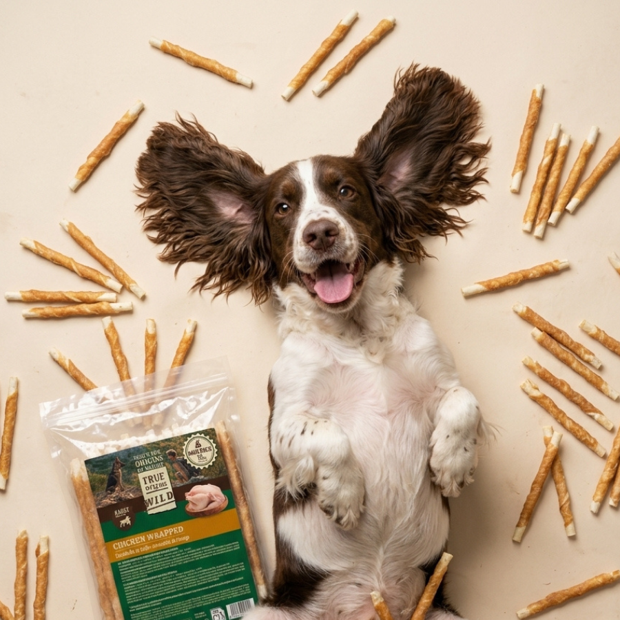 1.5 kg True Origins Wild Sticks de Pollo Enrollado Snack para perros, , large Imagen numero 7