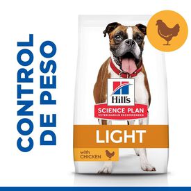 Hill's Science Plan Adult Light Medium Pollo pienso para perros