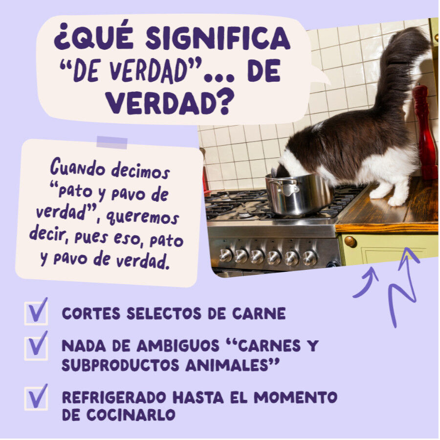 85 g Edgard & Cooper Pato & Pavo sobre en salsa para gatos, , large Imagen numero 5